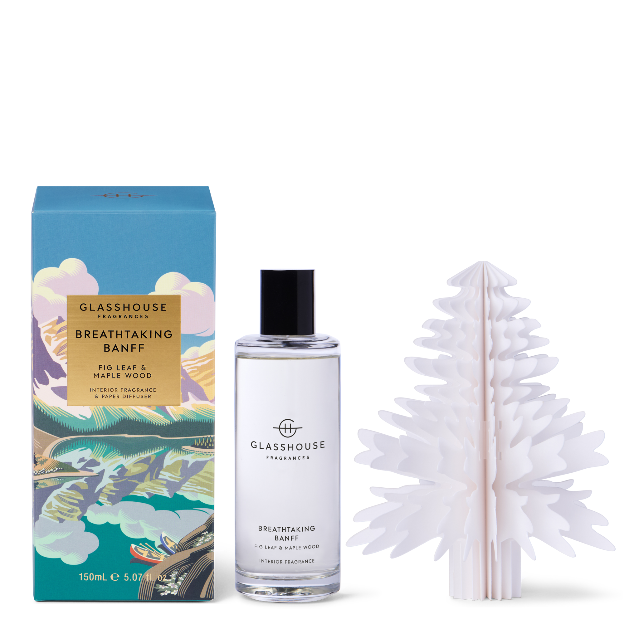 Glasshouse Interior Fragrance & Paper Diffuser - Breathtaking Banff **Last ones**